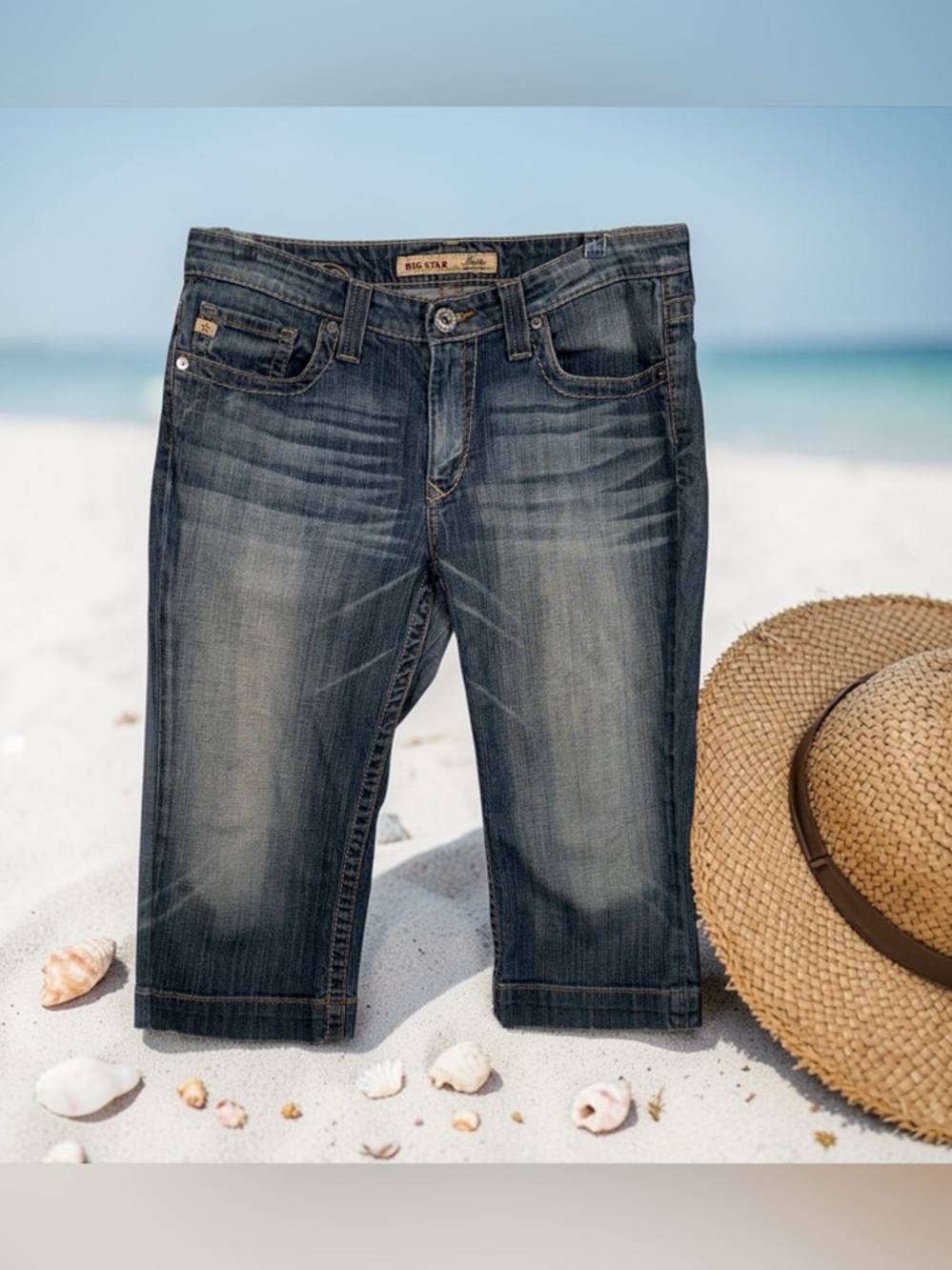 Big Star Bermuda denim shorts.
